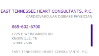 East tennessee heart cnsltnts