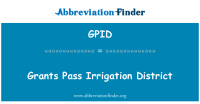 Grants pass irrigation dist