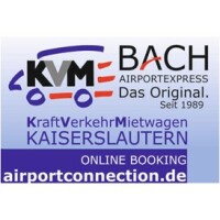 Kvm bach. airportexpress. das original. seit 1989.