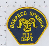 Borrego springs fire