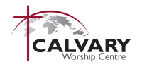 Calvary worship centre