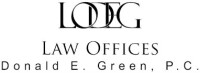Law offices of donald e green
