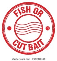 Fisher cut bait