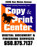 Giant horse printing