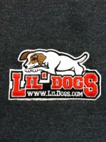 Lil' dogs screen printing
