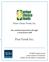 Prime choice foods