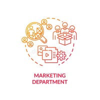 Red marketing concepts