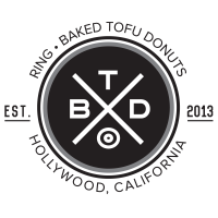Ring baked tofu donuts