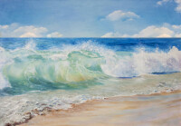 Seaside painting lic. #1011371