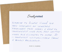 Simply noted - handwritten notes platform