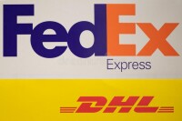 International courier service dhl fedex chemical courierq