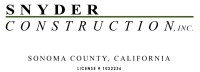 Sonoma county builders