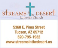 Streams in the desert lutheran church