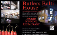 Butlers balti house limited