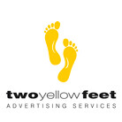 Two yellow feet