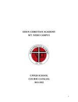 Eden christian academy