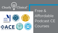 Clinician's view online therapy continuing education. unlimited approved ceus.